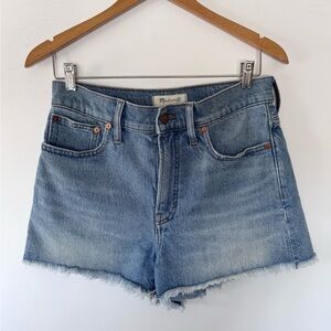 Madewell The perfect jeans shorts high waist vintage style